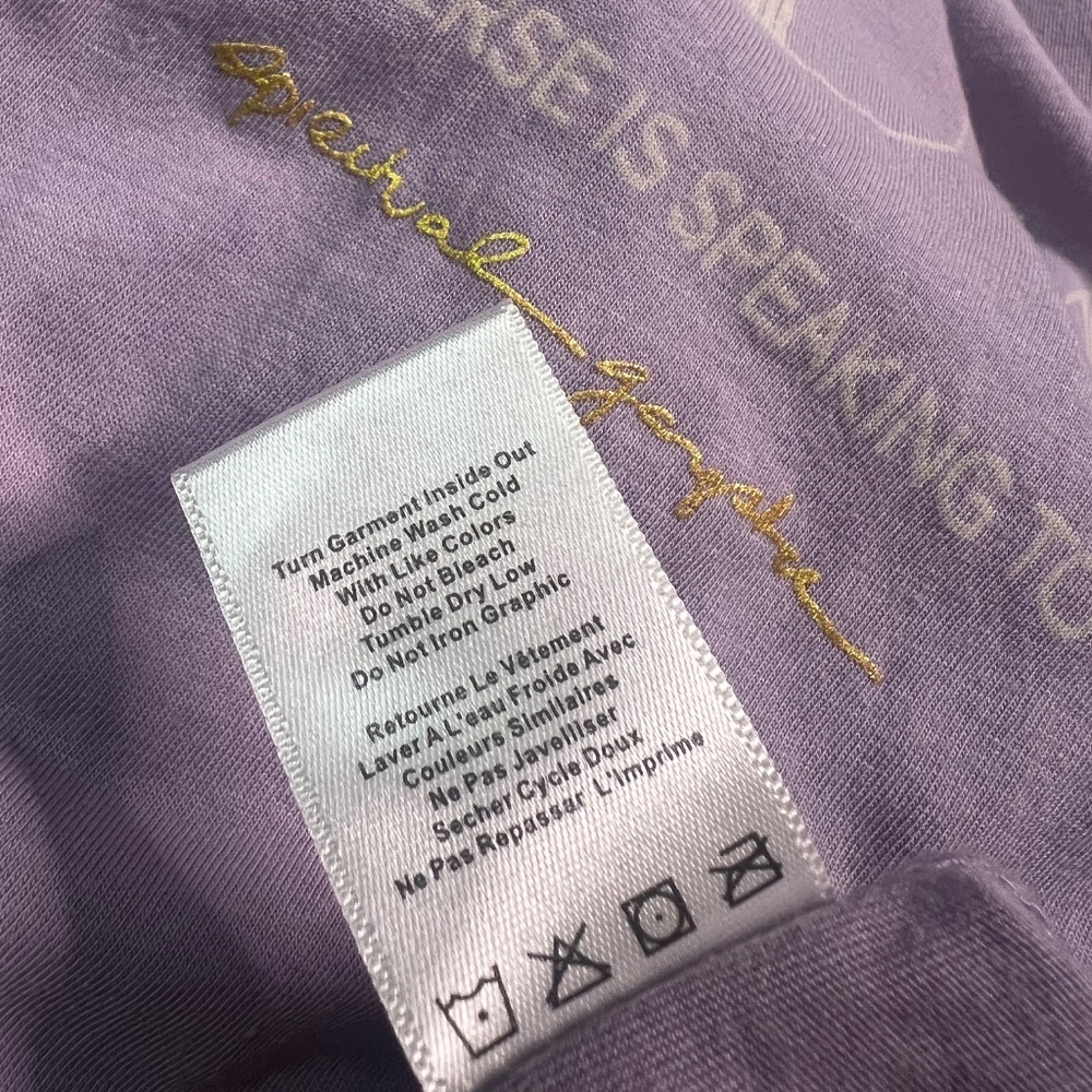 EUC [Spiritual Gangster] Purple Moon Phases Sleeveless Universe Tank Top | XS - Picture 9 of 14